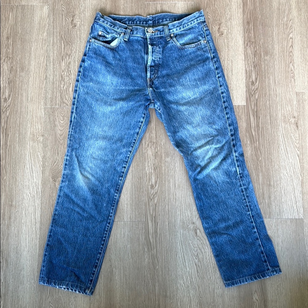 Vintage Ralph Lauren Double RL Blue Relaxed Jeans